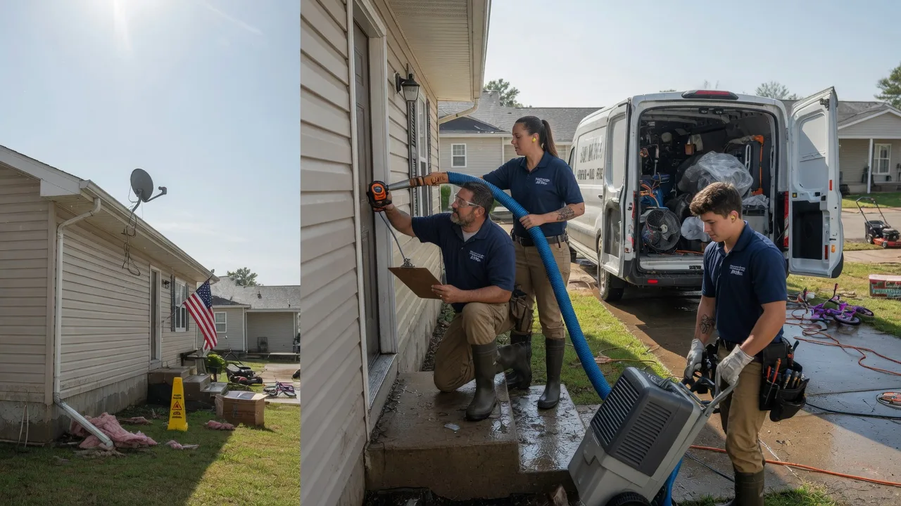 Ceiling Water Damage Restoration in Oldtown, MD near me